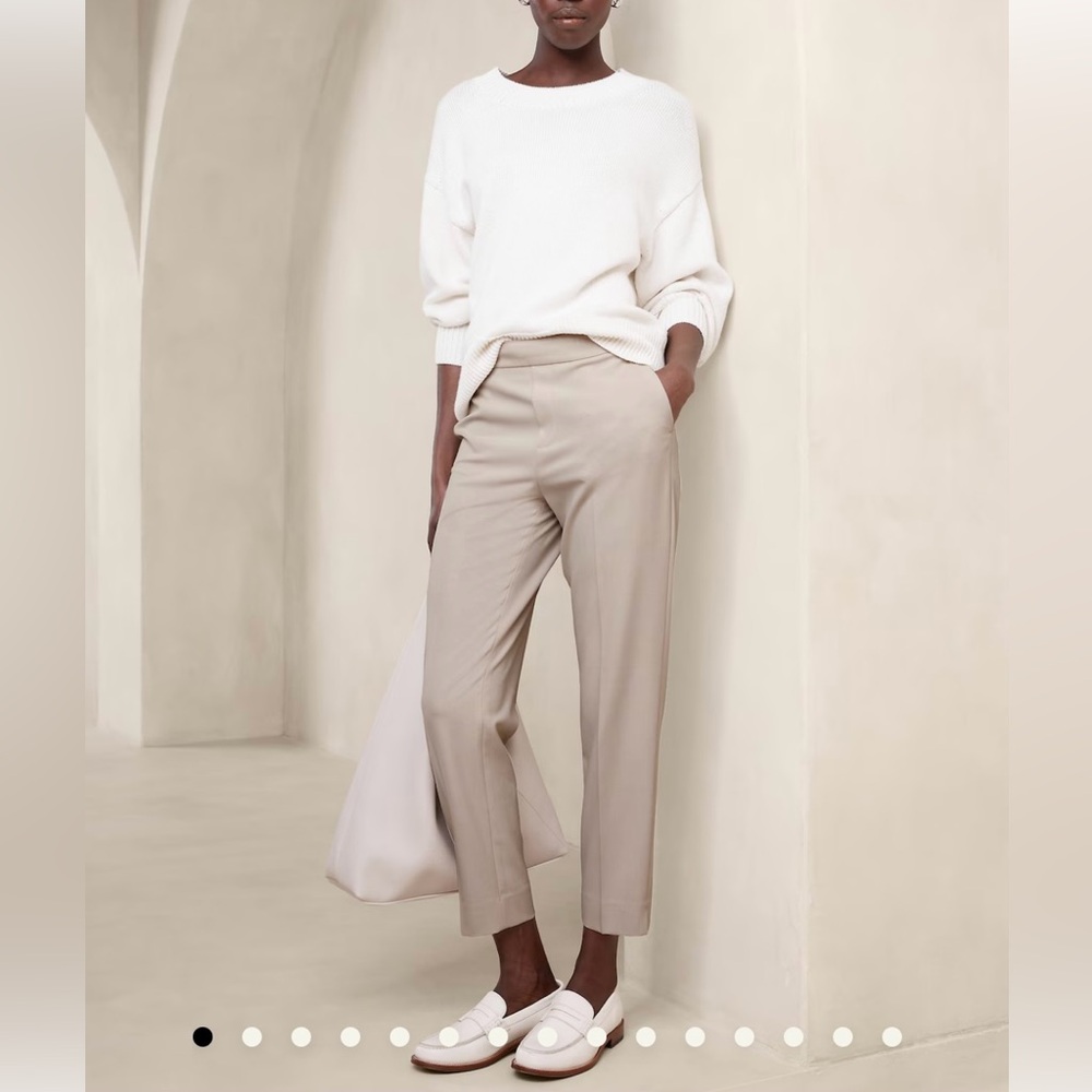 Banana Republic Factory tan work pants womens